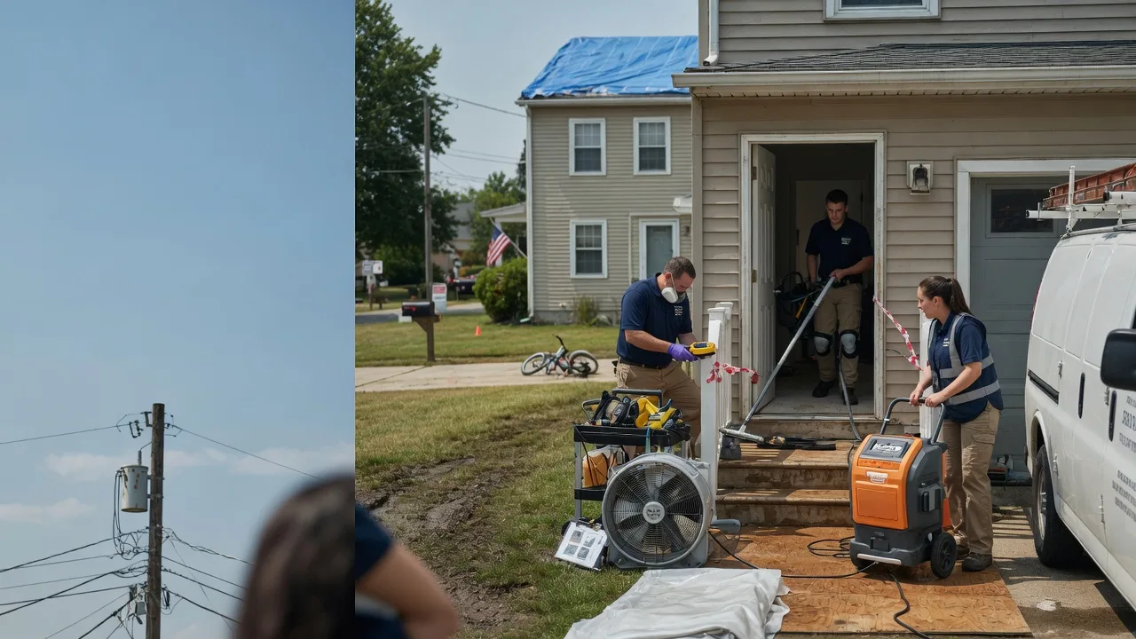 Water Damage Repair in Tucker, AR near me